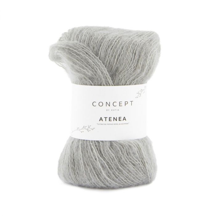 Katia Concept Atenea - Grey (Color #90) Knitting and Crochet yarn on sale at Little Knits