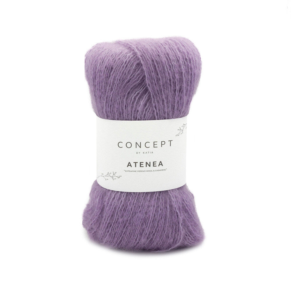 Katia Concept Atenea - Lavender (Color #94) Knitting and Crochet yarn on sale at Little Knits