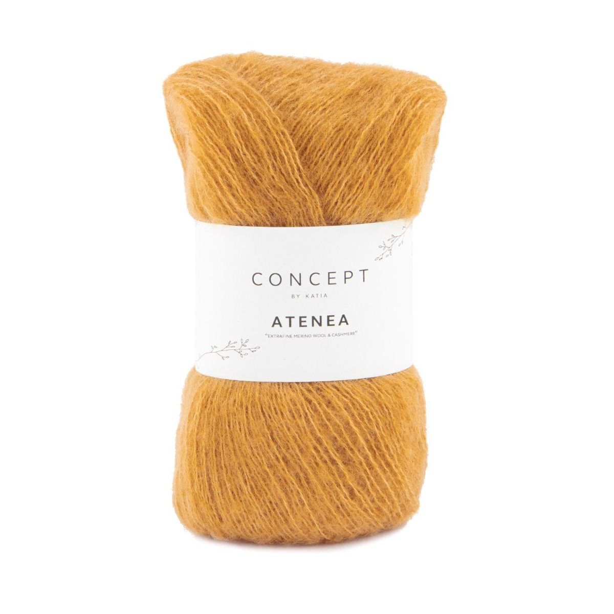 Katia Concept Atenea - Mustard (Color #83) Knitting and Crochet yarn on sale at Little Knits
