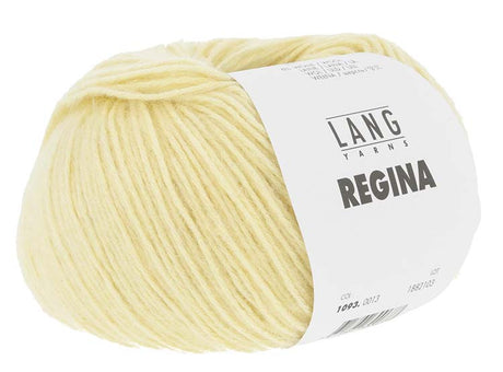 Lang Regina -  Lemon (Color #13) - FULL BAG SALE (5 Skeins) on sale at 55-60% off at Little Knits