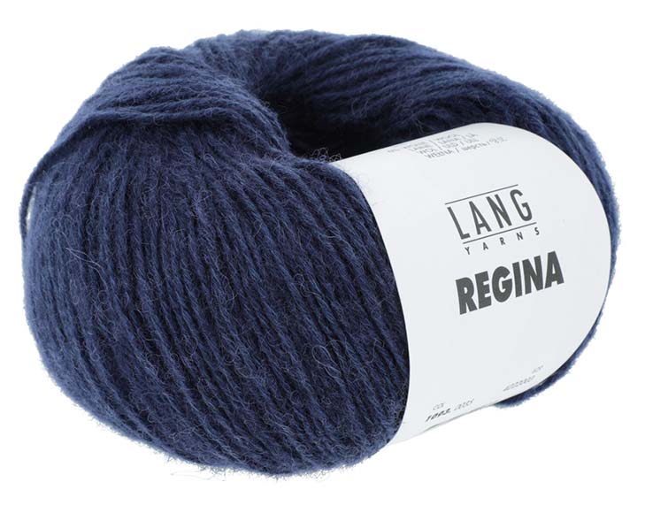 Lang Regina -  Navy (Color #35) - FULL BAG SALE (5 Skeins) on sale at 55-60% off at Little Knits