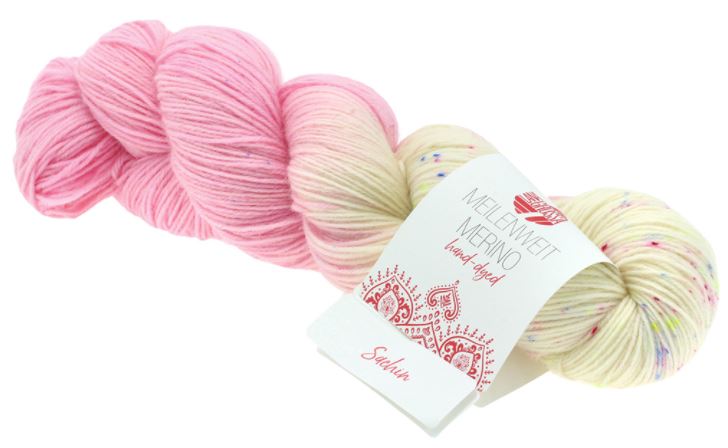 Lana Grossa Meilenweit Merino Hand-Dyed Limited Edition - Sachin (Color #7) - 100 GRAMS