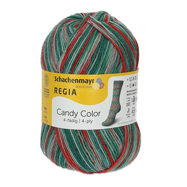 Regia 4-Ply Color - Linzertorte (Color #1160) - FULL BAG SALE (5 Skeins)