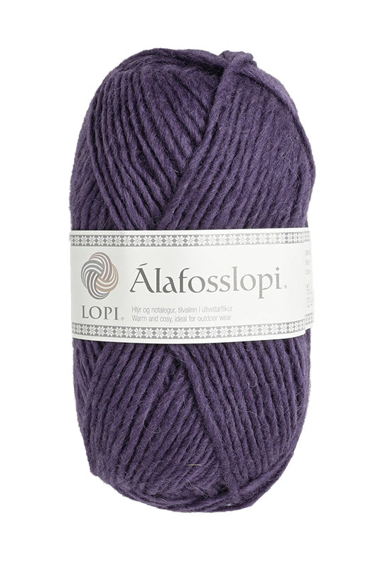 Lopi Álafosslopi Yarn - Dark Soft Purple (Color #0163)