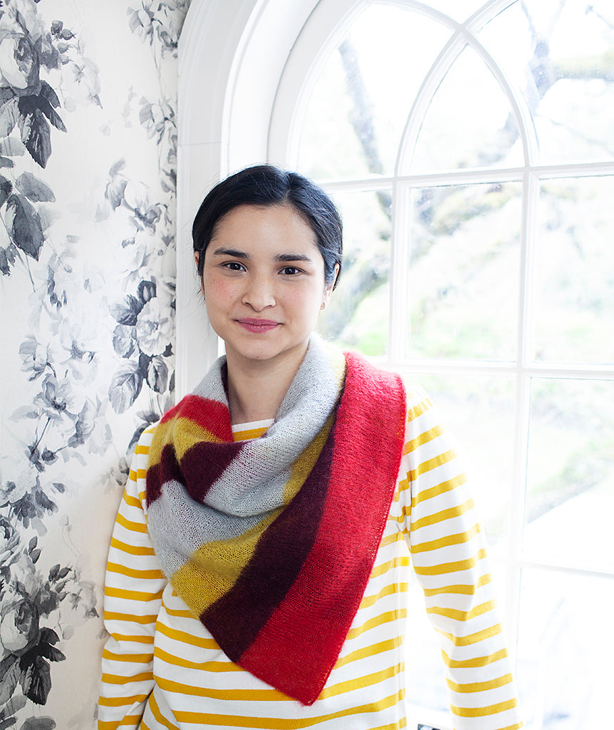 A Churchmouse Yarns and Teas Pattern - Pretty Perfect Square (PDF)