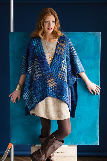 A Noro Pattern - Patchwork Poncho (PDF)