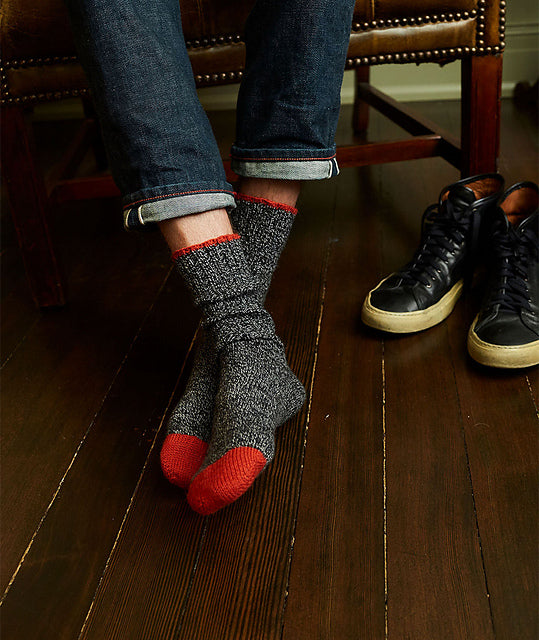 A Churchmouse Yarns and Teas Pattern - Oxford Socks (PDF)