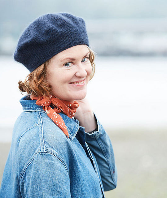 A Churchmouse Yarns and Teas Pattern - Studio Beret (PDF)