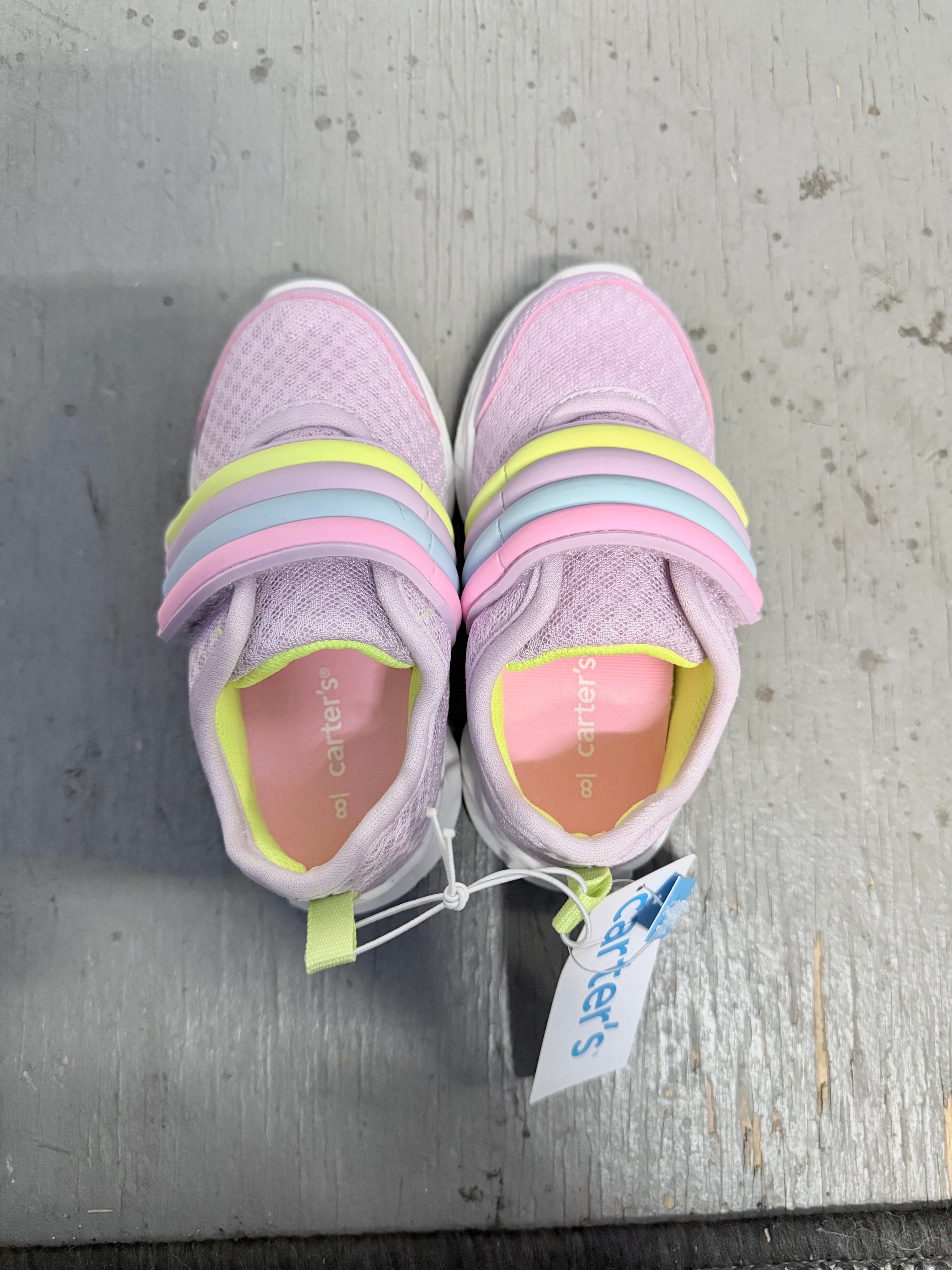 NWT, Carter's Kids' Girl Light-up Hug Sandals Size: 8