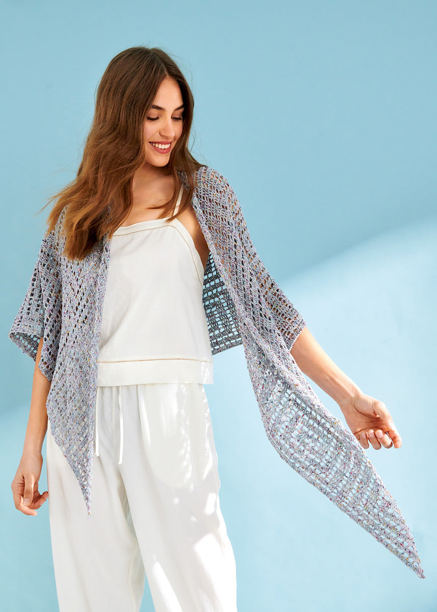 A Lana Grossa About Berlin Spotty Crochet Pattern - #07 Shawl (PDF)