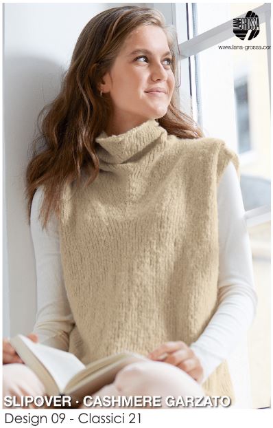 #09 Slipover - A Cashmere Garzato Pattern (PDF File)