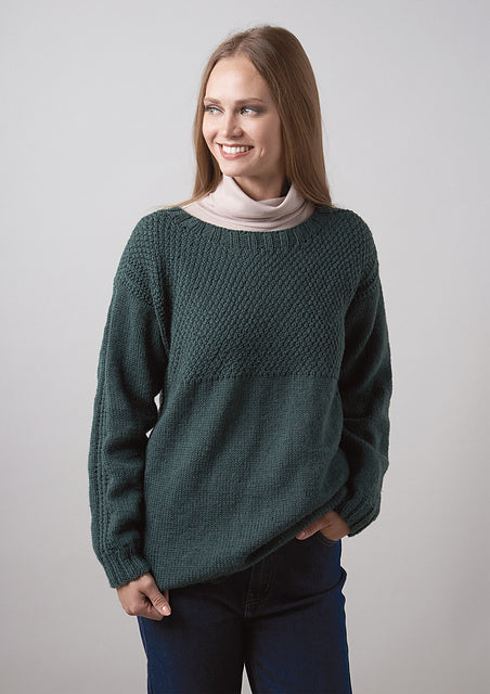 A Rowan Pure Wool Superwash Worsted Pattern - Sofa Sweater (PDF)