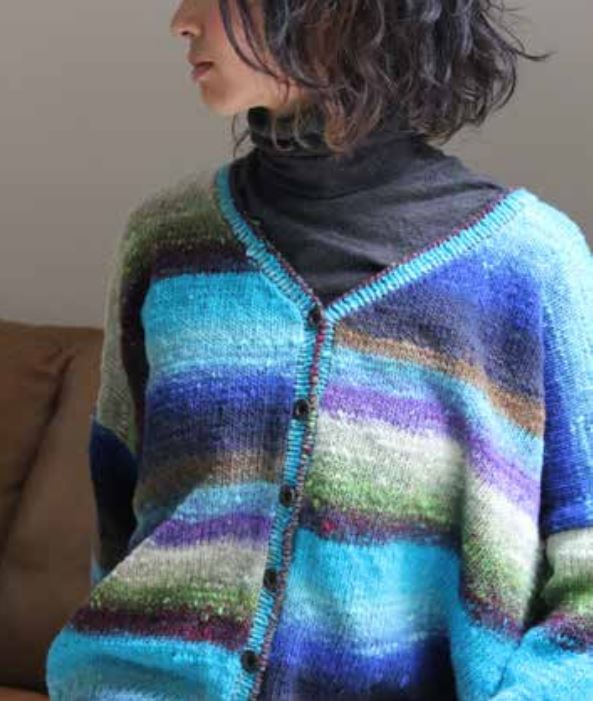 A Noro Kureopatora Pattern - Jacket (PDF)