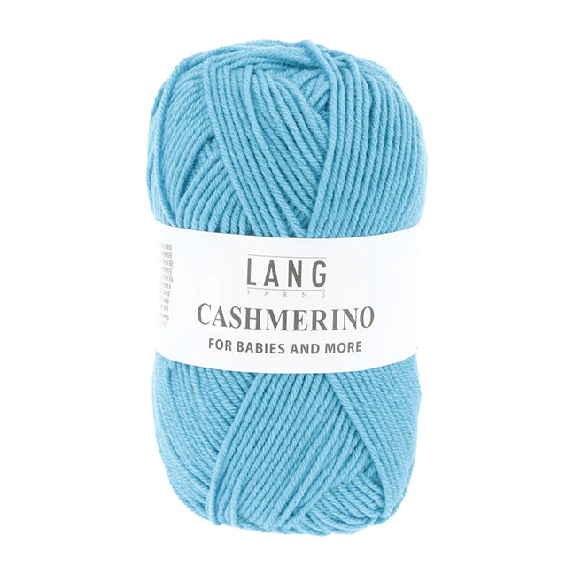 Lang Cashmerino - Bright Light Blue (Color #79)