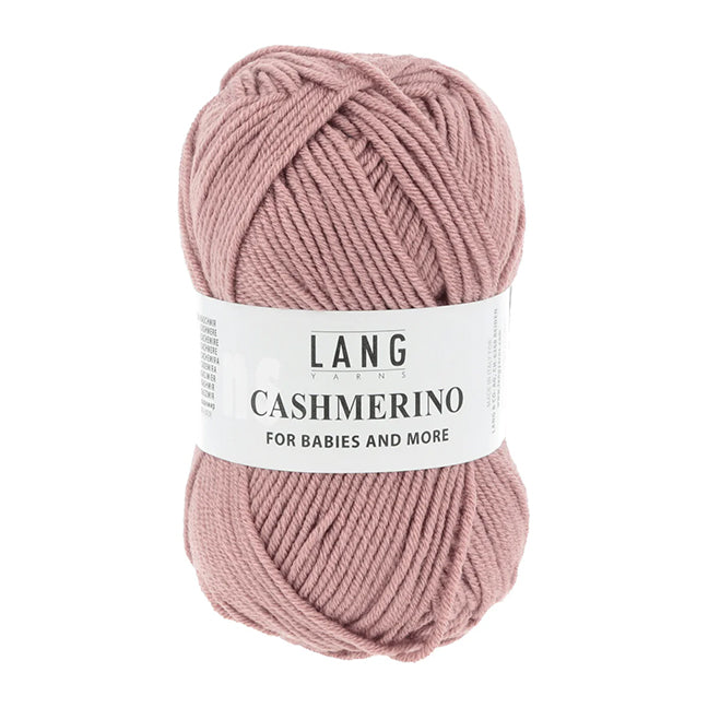 Lang Cashmerino - Cool Dusty Rose (Color #148)