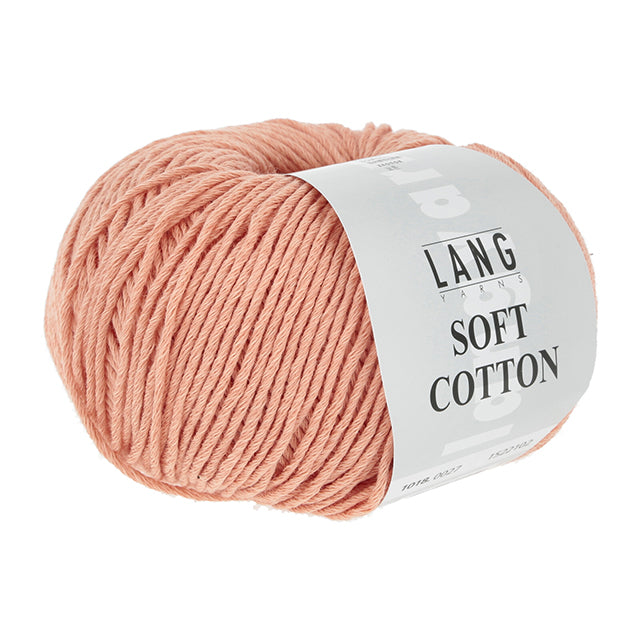 Lang Soft Cotton - Peachy (Color #27) - PROCEEDS GO TO CHARITY