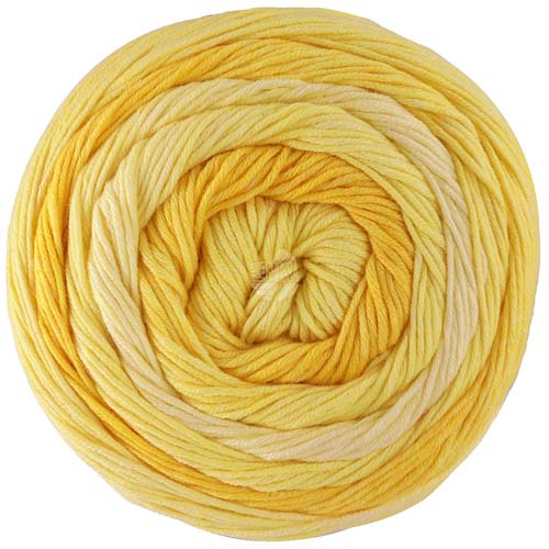 Lana Grossa Gomitolo Tono - Yellow Degrade (Color #1031)