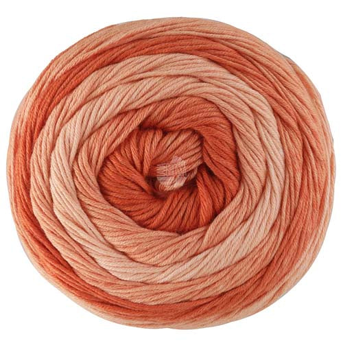 Lana Grossa Gomitolo Tono - Pumpkin Degrade (Color #1035)