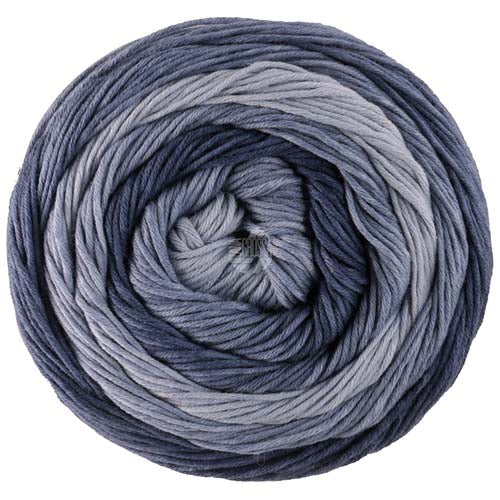 Lana Grossa Gomitolo Tono - Blue Degrade (Color #1039)