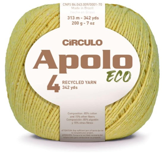 Circulo Apolo Eco 4/4 Candy Yellow (Color #1074) on sale at Little Knits