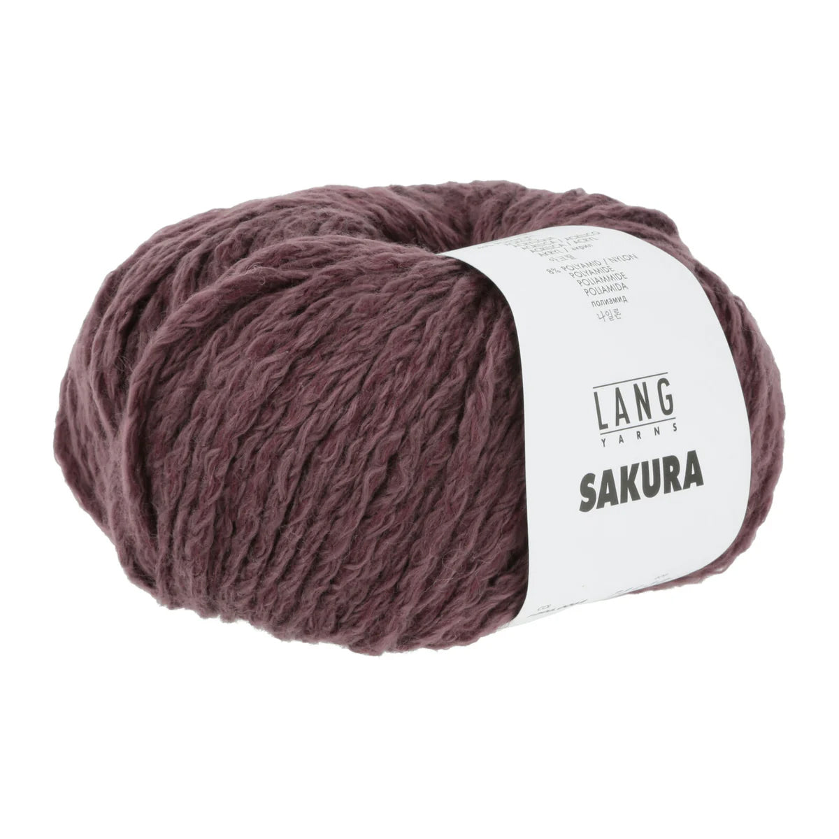 Lang Sakura - Bordeaux (Color #64) - TEN SKEIN BAG - 70% OFF SALE!