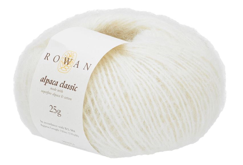 Rowan Alpaca Classic - Snowflake (Color #115) on sale at 50% off at Little Knits