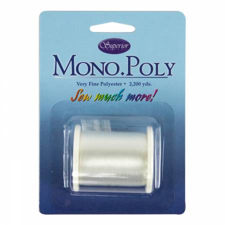 MonoPoly Invisible Polyester Thread (Item #11901) on sale at Little Knits