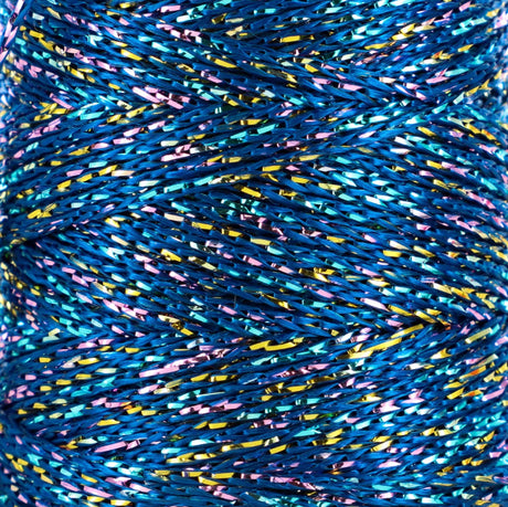 Skacel Vegas Color - Blue Multi Metallic (Color #119) - FULL BAG SALE (5 Skeins)