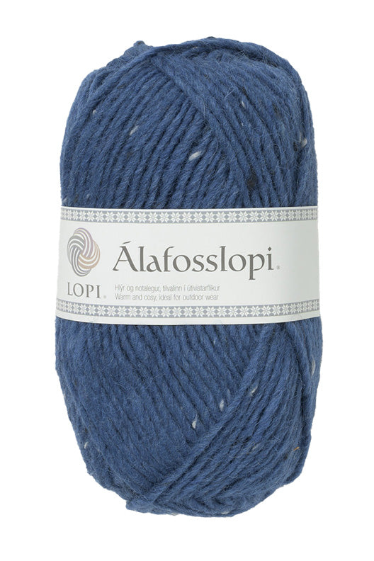 Lopi Álafosslopi Yarn - Blue Tweed (Color #1234)