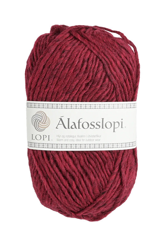 Lopi Álafosslopi Yarn - Dusk Red (Color #1238)