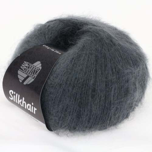Lana Grossa SilkHair - Charcoal (Color #012)