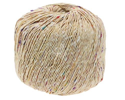 Lana Grossa About Berlin Spotty - Naturel (Color #12) - TEN SKEIN BAGS