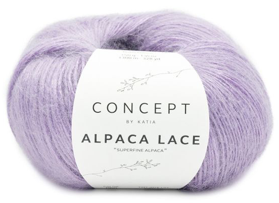 Katia Concept Alpaca Lace - Lavender (Color #60)