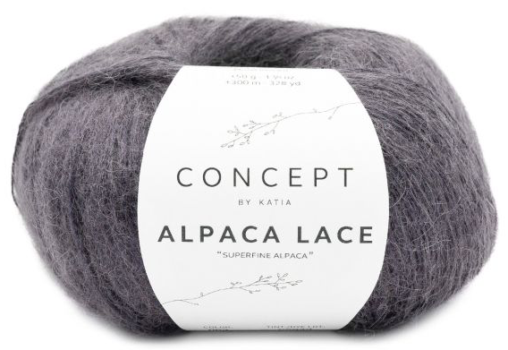 Katia Concept Alpaca Lace - Dark Eggplant (Color #63)
