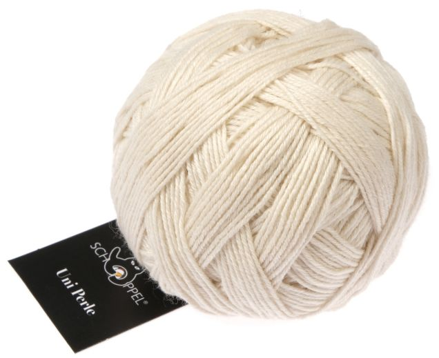 Schoppel Uni Perle - Off-White (Color #980)