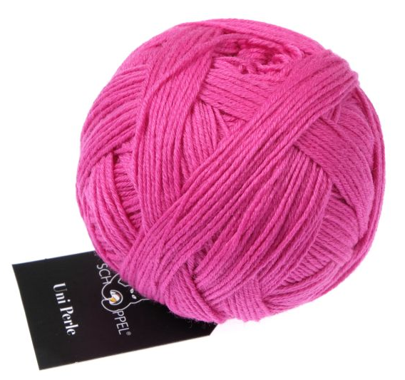 Schoppel Uni Perle - Fuchsia (Color #2680)