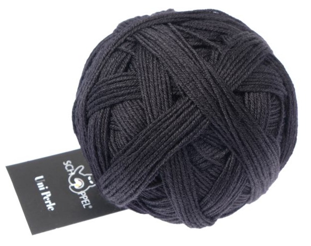 Schoppel Uni Perle - Black (Color #880)