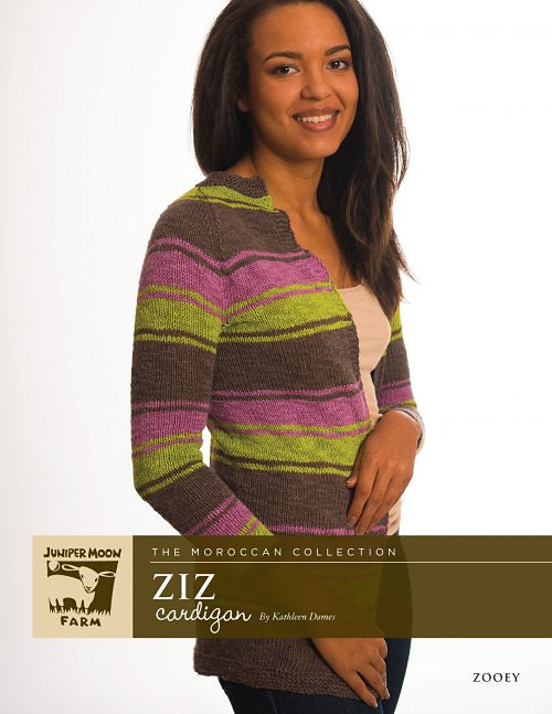 A Juniper Moon Farm Zooey Pattern - Ziz Cardigan (PDF)