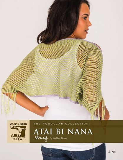 Juniper Moon Farm Aine - Atai Bi Nana Shrug - Free Download with Purchase of 2 Skeins of Juniper Moon Aine