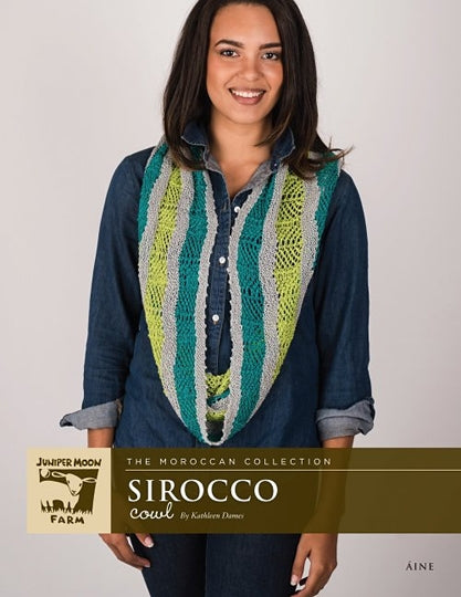 Juniper Moon Farm Aine - Sirocco Cowl - Free Download with Purchase of 3 Skeins of Juniper Moon Aine