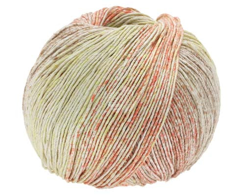 Lana Grossa Linea Pura Solo Lino PRINT - Banana Split (Color #152) - 100 GRAM SKEINS