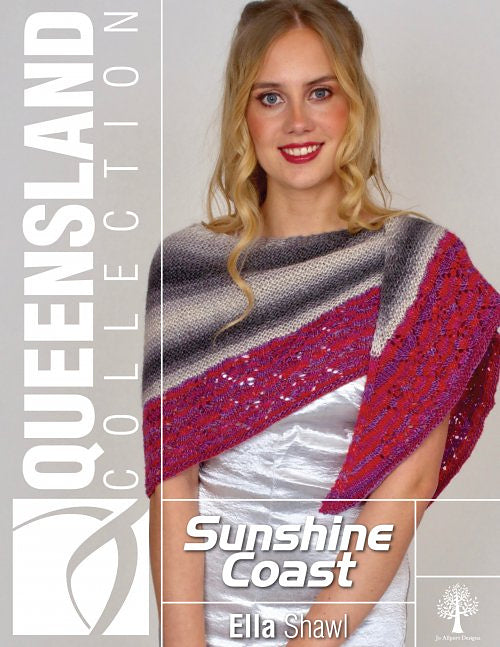 A Queensland Sunshine Coast Pattern - Ella Shawl (PDF)