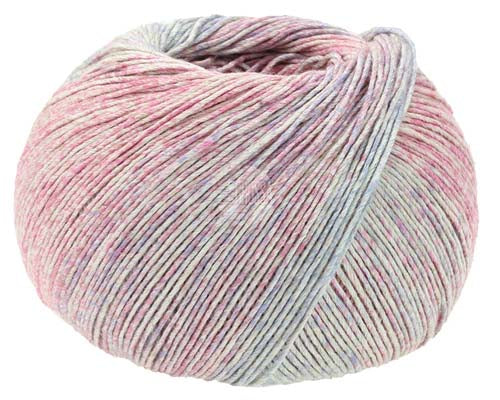 Lana Grossa Linea Pura Solo Lino PRINT - Pastel (Color #158) - 100 GRAM SKEINS