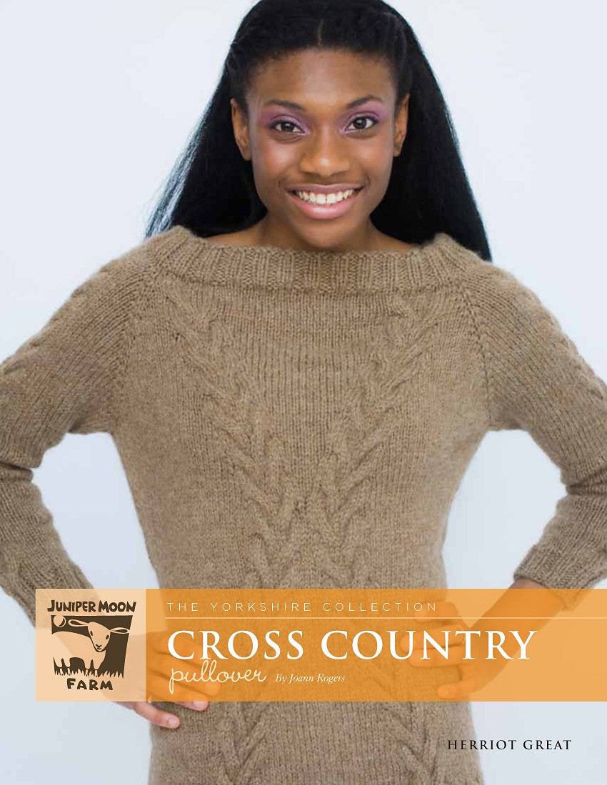 A Juniper Moon Farm Herriot Great Pattern - Cross Country Pullover (PDF)