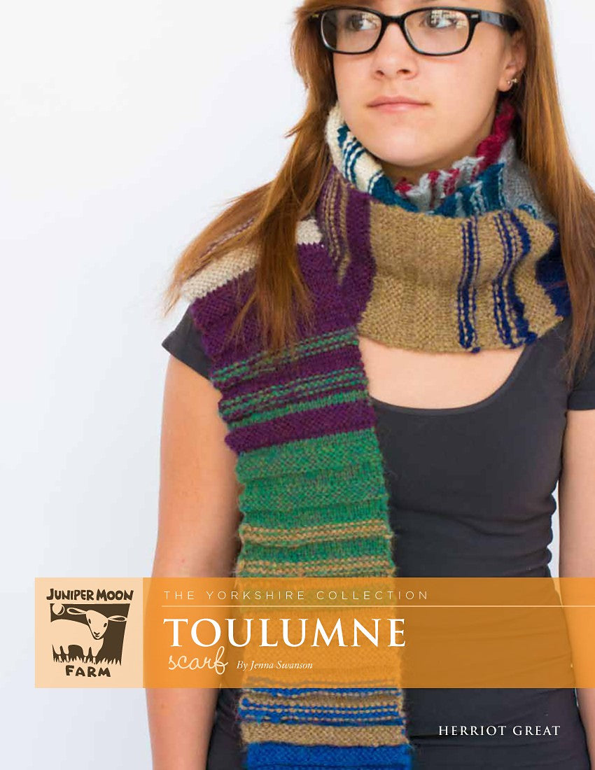 A Juniper Moon Farm Herriot Great Pattern - Toulumne Scarf (PDF)