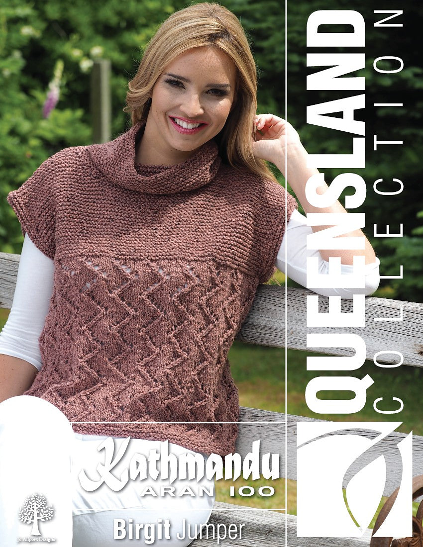 A Queensland Kathmandu Aran Pattern - Birgit Jumper (PDF)