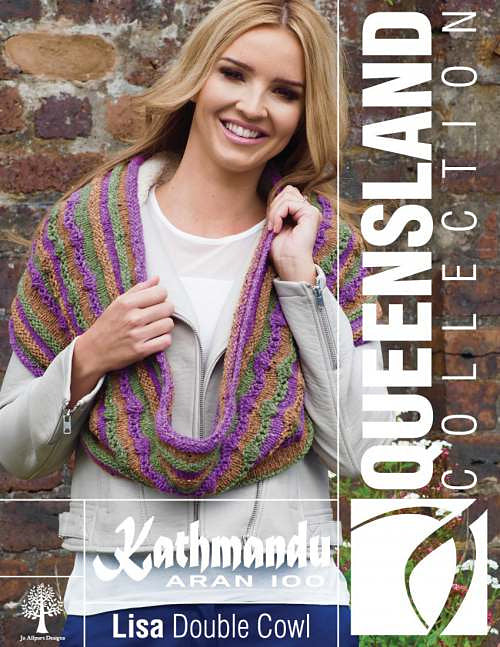 A Queensland Kathmandu Aran 100 Pattern - Lisa Double Cowl (PDF)