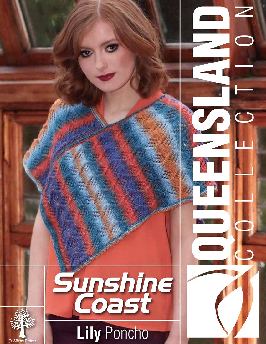 A Queensland Sunshine Coast Pattern - Lily Poncho (PDF)