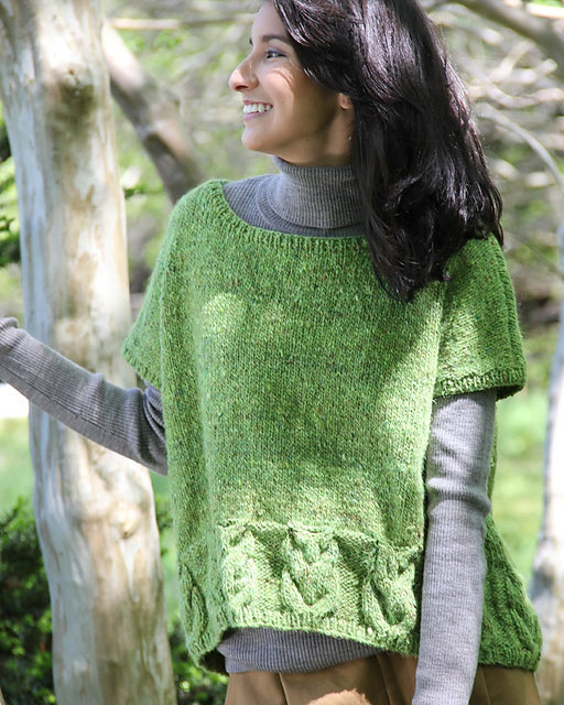 A Noro Pattern - Y-1055 Cabled Sleeveless Top (PDF)