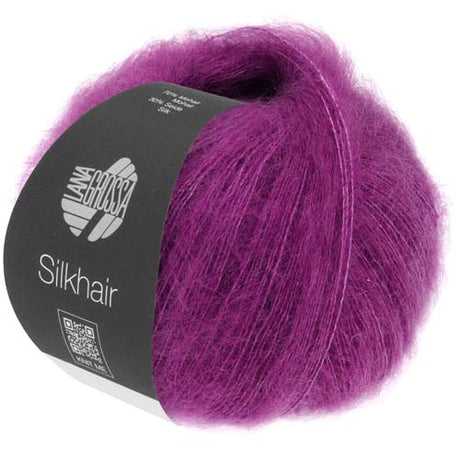 Lana Grossa SilkHair - Orchid (Color #197) on sale at little knits